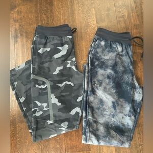 under armour Men’s Camo Performance Pants Size L 2 Pairs